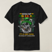 T-shirt Boudie Cai Dau Vietnam Grandpa Vete (Design devant)