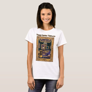 T-shirt Boudoir Baroque Encadré dans l'Opulence d'Hallowee