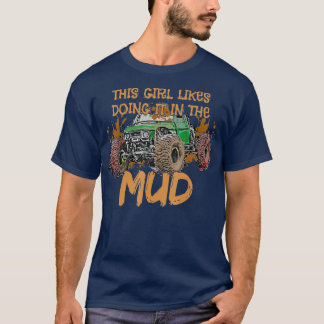 T-shirt Boue Bogging Mudding - Drôle Tee - shirt de nouvea