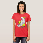 T-shirt Bouée de natation de perroquet (Devant entier)