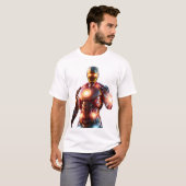 T-shirt Bouffée de blindage galactique (Devant entier)