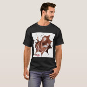 T-shirt Bouffée d'énergie - Café chaud du matin (Devant entier)