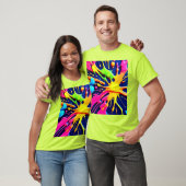 T-shirt Bouffées De Neon Viviles (Unisexe)