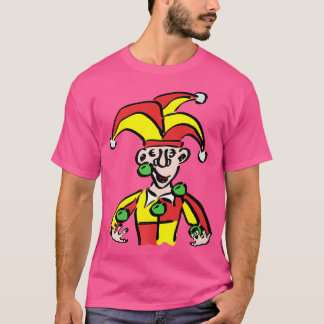 T-shirt Bouffon jongleur Joker Clown