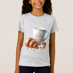 T-Shirt Boug blanc, Croissant et Amande