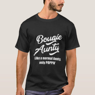 T-shirt Bougie Aunty Cadeau Amusant Pour La Tante Préférée