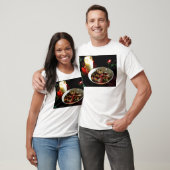 T-shirt Bougie de biscuit de Noël (Unisexe)