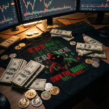 Bougie de trading mystère rouge et vert