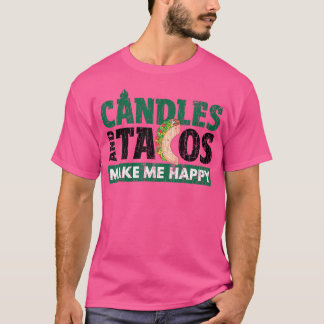 T-shirt Bougiemaker Drôles De Bougies Et Tacos