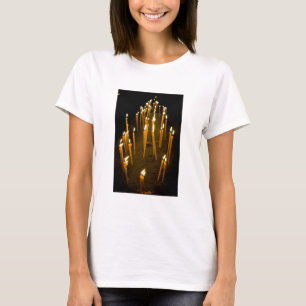 T-shirt Bougies allumées dans une église, Arménie