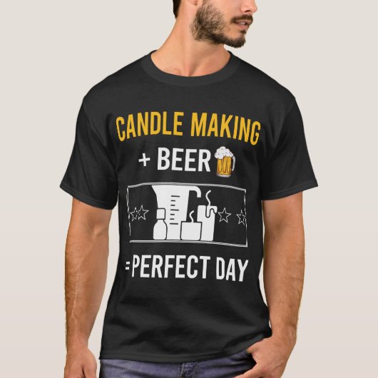 T-shirt Bougies de la fête de la bière (Devant)