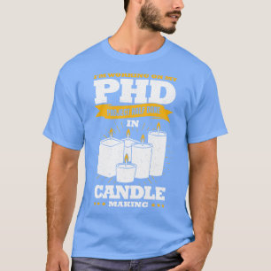 T-shirt Bougies en cire artisanale Faire un cadeau à l'aut