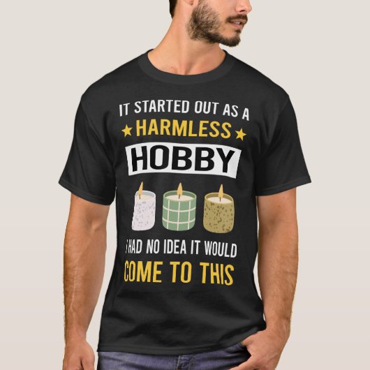 T-shirt Bougies sans danger (Devant)