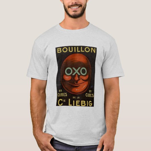 T-shirt Bouillions OXO vintage - Cie Liebig (Devant)