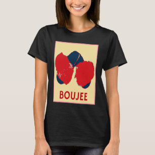 T-SHIRT BOUJEE AKA RICH PEOPLES SANDALS GRAPHIQUE POUR LES
