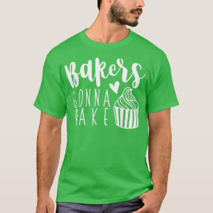 T-shirt Boulanger drôle va cuire au four Faire cuire au fo