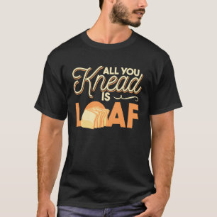 T-shirt Boulangère pour le gâteau avec une machine à pain