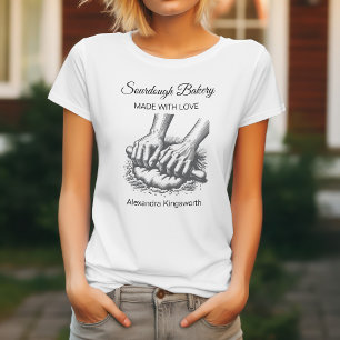T-shirt Boulangerie artisanale rétro vintage pour boulange