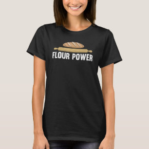T-shirt Boulangerie De Farine Drôle Art Pour Cuisinier Bak