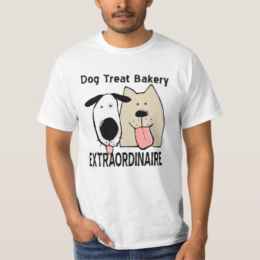 T-shirt Boulangerie fine pour chien Extraordinaire (Devant)