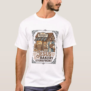 T-shirt Boulangerie Jésus Façade Boulangerie Jésus Façade 