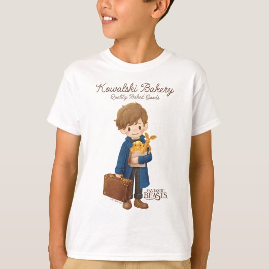 T-shirt Boulangerie Kowalski - Newt Scamander (Devant)