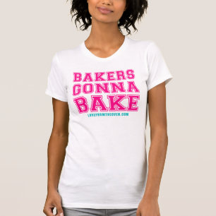 T-shirt Boulangers allant faire la chemise cuire au four