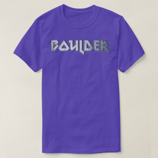 T-shirt Boulder CO (Design devant)