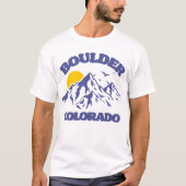 T-shirt Boulder, Colorado (Devant)