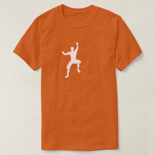 T-shirt Bouldering Boulder Sport Escalade Mur (Design devant)