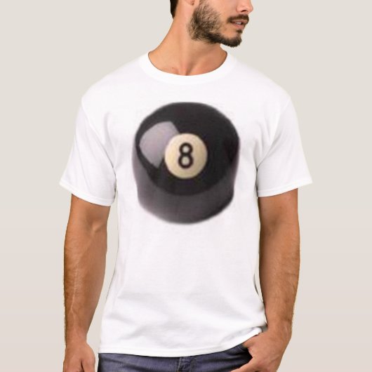 T-shirt boule 8 (Devant)