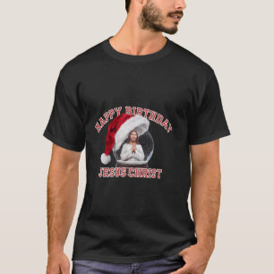 T-shirt Boule à neige Jésus-Christ anniversaire Noël