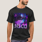 T-shirt Boule brillante de disco (Devant)