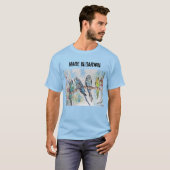 T-shirt Boule Bugie Budgerigar Fabriquée À Darwin T Shirt (Devant entier)
