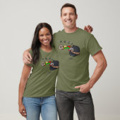 T-shirt Boule Cowboy Cannon (Unisexe)
