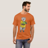 T-shirt Boule de bowling Badger Bowling (Devant entier)