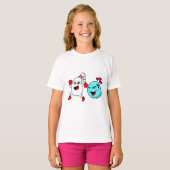 T-shirt Boule de bowling Bowling (Devant entier)