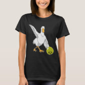 T-shirt Boule de Bowling de canard (Devant)