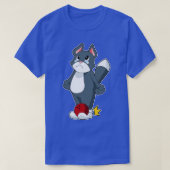 T-shirt Boule de bowling de chat (Design devant)