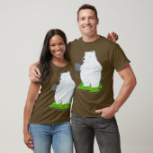 T-shirt Boule de Bowling de l'ours polaire (Unisexe)