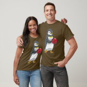 T-shirt Boule de bowling de pingouin (Unisexe)