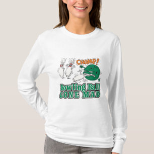 T-shirt boule de bowling devenu fou