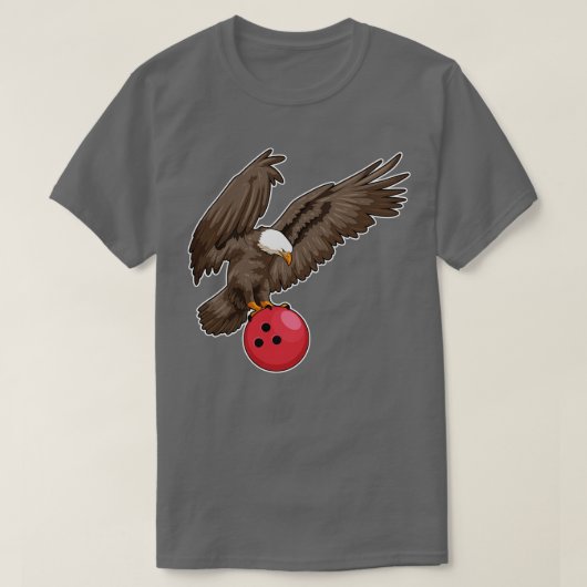 T-shirt Boule de Bowling Eagle (Design devant)