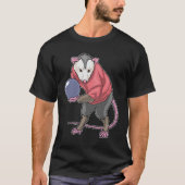 T-shirt Boule de Bowling Opossum (Devant)