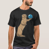 T-shirt Boule de Bowling Otter (Devant)