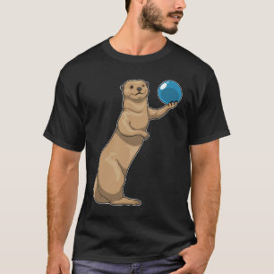 T-shirt Boule de Bowling Otter