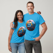 T-shirt Boule de bowling représentant le golfe d'Amérique (Unisexe)