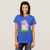 T-shirt Boule de Bowling Unicorn (Devant entier)