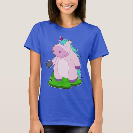 T-shirt Boule de Bowling Unicorn (Devant)