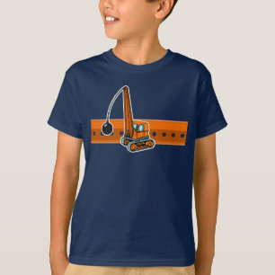 T-shirt Boule de construction orange